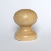 Large Maple2 Wooden Lacquered Door Knob
